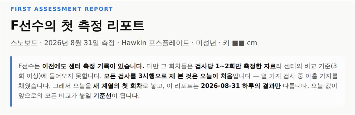 머리말 — 이전 기록이 비교 기준에 들어오지 못하는 이유